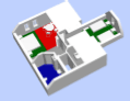 3d Ansicht Erdgeschoss